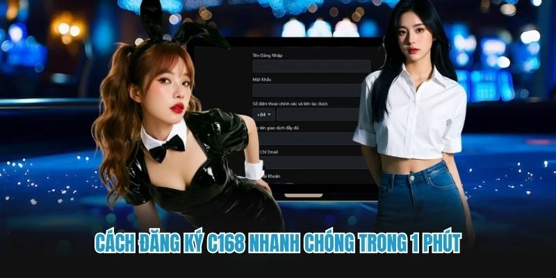 Cách đăng ký C168 nhanh chóng trong 1 phút